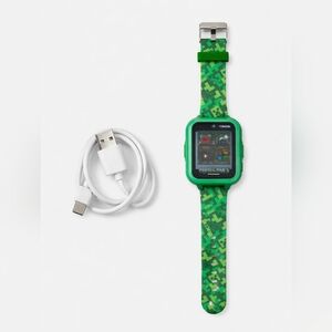 Minecraft Kids Smart Watch Digital Camera Games Alarm Calculator Rechargeable